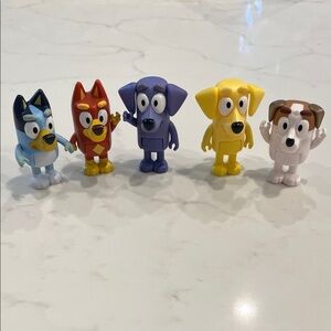 Bluey and Friends Action Figure Set